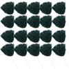 Anderson's Premium Forest Green School Spirit Shakers, Cheerleader Pom Poms, Sports Fan, Football, Basketball, Homecoming, Squad, Team, Party, Dance Club, Performance, Celebration Pack of 20 view 3