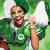 Anderson's Premium Kelly Green School Spirit Shakers, Cheerleader Pom Poms, Sports Fan, Football, Basketball, Homecoming, Squad, Team, Party, Dance Club, Performance, Celebration Pack of 20 view 4