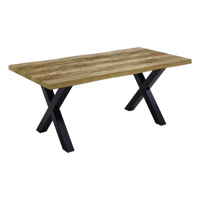 Best Master Furniture Chidimma 71" Rectangular Wood Dining Table in Natural