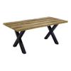 Best Master Furniture Chidimma 71" Rectangular Wood Dining Table in Natural view 1