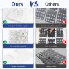 BoxLegend Shirt Folder Board V2 T Shirt Folder Folding Board Durable Plastic Easy to Fold Clothes Board Pure White view 2