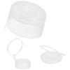 Jucoan 100 Pack 3 and 5 Gallon Water Bottles Caps, Reusable Water Jug Replacement Cap Non Spill Snap on Cap for 55mm Water Bottles, with Wooden Opener Stick, Easy to Replace view 4