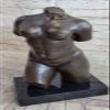 Bronze Skulptur - Torso Nude Jungen Frau - Nach Aristide Maillol Auguste Rodin by Think Bronze Lost Wax Artwork Gift view 3