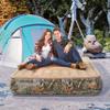 Boyd Sleep Camouflage Outdoor Sport Camping Tri-Zone Air Mattress with Express Pump, Heavy Duty Vinyl Bed, Queen view 1