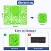 BoxLegend T Shirt Folder V2 Clothes Folding Board laundry folder Durable Plastic to Fold Clothes Green view 2