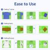 BoxLegend T Shirt Folder V2 Clothes Folding Board laundry folder Durable Plastic to Fold Clothes Green view 3
