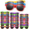 ASTARON 32 Pieces Sunglasses Bulk Neon Party Favors Goody Bag Fillers for Beach Wedding Party Pool Party Supplies, 8 Colors view 1