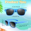 ASTARON 32 Pieces Sunglasses Bulk Neon Party Favors Goody Bag Fillers for Beach Wedding Party Pool Party Supplies, 8 Colors view 2