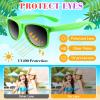 ASTARON 32 Pieces Sunglasses Bulk Neon Party Favors Goody Bag Fillers for Beach Wedding Party Pool Party Supplies, 8 Colors view 3