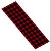 Microwave Oven Dust Cover, Christmas Red and Black Plaid Buffalo Check Farmhouse Decoration Anti-Slip Refrigerator Dust Cover Washing Machine Top Cover with Storage Pockets 21" X 51" view 1