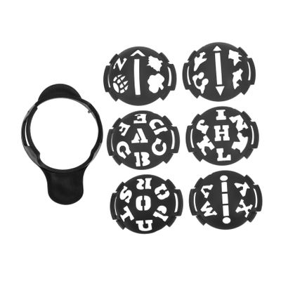 BESPORTBLE Golf Ball Marker Drawing Tool Golf Line Drawer Golfing Line Markers Set