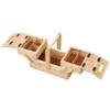 Yamazen SMB-3024(NA) Natural Wood Multi Storage Box view 1
