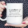 Coffee Mugs A Wise Son Heeds His Father's Instruction Ceramic Coffee Mugs Christian Decor Encouraging Quote Novelty Cup Coffee Mug Gift for Coffee Lovers Birthday Gift To Women Men 15oz view 1