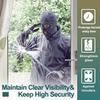 8 Mil Clear Security and Safety Window Film Shatterproof Film for Glass Windows Anti Shatter Tempered Glass Cover Clings Film for Home and Office view 4