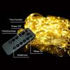 poripori 300 LED Curtain String Lights, Twinkle Fairy Lights for Bedroom with 8 Lighting Modes, USB Christmas Lights for Party Home Bedroom Indoor Wall Room Decor (Warm White) view 4