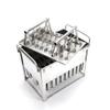 30PCS Stainless Steel Frozen Ice Cream Molds Ice Cream Pop Maker Freezer Tray,Commercial Ice Cream Stick Holder Silver (Type 2) view 3