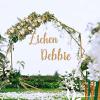 2PCS Wedding Arch Flowers, Artificial Peony Flower Swag with Green Leaves, Floral Arrangement for Sweetheart Table Centerpieces Ceremony Reception Backdrop Decor (Green) 25.6x11.8''/65x30cm view 2