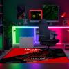 ANGELWARDROBE Gaming Area Rug for Bedroom Kids Gamepad Floor Rugs for Living Room Gamer Doormat Kitchen Floor Mat Boys Mens Console Game Player Red Black Throw Ru, 63"x47" view 3