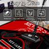 ANGELWARDROBE Gaming Area Rug for Bedroom Kids Gamepad Floor Rugs for Living Room Gamer Doormat Kitchen Floor Mat Boys Mens Console Game Player Red Black Throw Ru, 63"x47" view 4