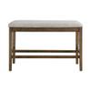 Homelegance Lexicon Balin Counter Height Wood Bench in Oak view 4