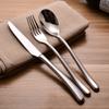32-Piece Silverware Set, Premium Silverware Cutlery Set Stainless Steel Flatware Sets Service for 8, Spoons Forks Knifes Utensils Tableware Sets for Home, Mirror Polished, Dishwasher Safe view 4