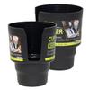 Cup Keeper Plus Car Cup Holder Adapter Expands to Hold Larger Beverage Containers up to 3.7" Diameter- 2 Pack/Fits 32 oz Hydro Flask, Yeti, Nalgene Water Bottles view 1