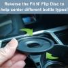 Cup Keeper Plus Car Cup Holder Adapter Expands to Hold Larger Beverage Containers up to 3.7" Diameter- 2 Pack/Fits 32 oz Hydro Flask, Yeti, Nalgene Water Bottles view 4