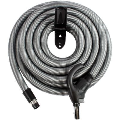 Cen-Tec Systems 97272 Low Voltage Central Vacuum Hose and Hanger, Silver