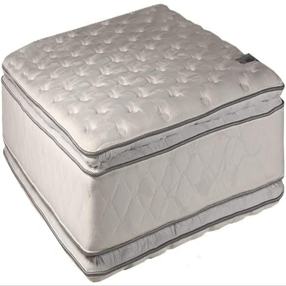 DS Solutions USA Princess Gentle Plush 2-Sided Queen Mattress Only with Mattress Cover Protector - PillowTop, Orthopedic, Sleep System with Enhanced Cushion Support, Longlasting