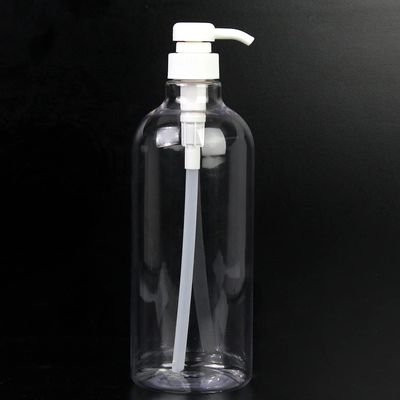 Boston Round Clear Container with Pump (85-Pack)