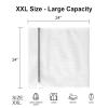 3 Pack XXL Mesh Laundry bags by MDSXO & Cool Key Lanyard for Men - MDSXO view 3