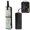 WK IEASON Hair Tool Travel Bag with Heat Resistant Mat Curling Iron Bag view 1