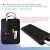 WK IEASON Hair Tool Travel Bag with Heat Resistant Mat Curling Iron Bag view 3