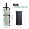WK IEASON Hair Tool Travel Bag with Heat Resistant Mat Curling Iron Bag view 4