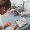 FUMANYI Wooden Heart-Shaped Guest Drop Box Wedding Message Box Personalized Guest Book Alternative Wood Frame Sign Book Rustic Wedding Decor Signature Visitors Books (Size : Small Hearts*80) view 3
