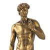 A&B Home Michelangelo's David Statue, Greek Roman Style Michelangelo Figurine Sculpture in Bronze Finish for Home Dcor, 14 inch view 2