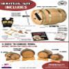 Apple Whiskey Making Bootleg Kit w/Chalkboard & Book- Thousand Oaks Barrel Co.  Make & Age Spirits in an Oak Cask Keg- Best Fathers Day Gift Ever (3L) view 4