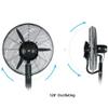 LLYB Cooling Fan 26" Oscillating Misting Fan with 3-SPEED QUIET OPERATION, Misting fan Oscillating Cooling Pedestal fan, Ideal for Backyards, Patios and More, Black Oscillation Function view 2