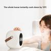 LLYB Cooling Fan Portable Air Conditioner, Personal Air Cooler with 3 Speeds for Room, Mini Air Conditioner Spray Fan Evaporative Air Cooler, Fan, Air Conditioner, Purifier, Night Light 4-in-1,for Hom view 3