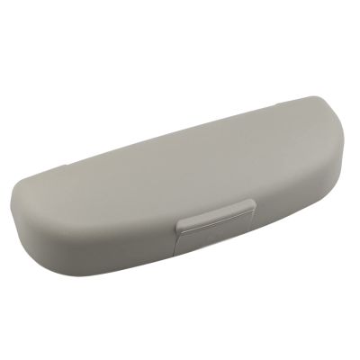 Car Glasses Storage Box Car Sunglasses Holder Glasses Case Storage Box, for Mitsubishi ASX, for VW Golf Polo, for Nissan Qashqai X-Trail Lada,Grey