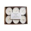 12 Count Soy Tealights CHOOSE SCENT Hand Poured with All Natural Soy Wax and Fragrant/Essential Oils! (Lemongrass) view 1