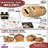 Dublin Irish-Style Whiskey Making Bootleg Kit w/Chalkboard & Book- Thousand Oaks Barrel Co.  Make & Age Spirits in an Oak Cask Keg- Best Ever (5L) view 4