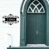Custom Metal Address Plaque for outside,Personalized Modern House Number Sign with Address Name,Outdoor Metal Sign,Wall Mounted Sign,Personalized gift,Housewarming Gift,Address signs,Outside Dcor view 3