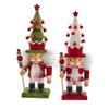 9.25" Hollywood Tree Hat Nutcrackers, 2 Assorted view 1