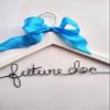 Future Doctor Hanger - Medical Student Gift - MCAT Congrats view 2