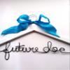 Future Doctor Hanger - Medical Student Gift - MCAT Congrats view 3