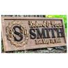 Personalized Couple Sign | Custom Wedding Gift | Last Name Sign | Established Sign Family Name Signs Custom Wood Sign Carved Wood Sign 3D Hearts 5 Year Anniversary view 1