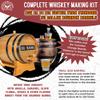 Crole Orange Rhum Making Bootleg Kit w/Chalkboard & Book- Thousand Oaks Barrel Co.  Make & Age Spirits in an Oak Cask Keg Mini Barrel- Best Fathers Day Gift Ever (2L) view 3