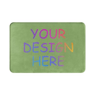 Custom Area Rug Personalized Doormat Non-Slip Add Image Logo Text Customized Carpet Floor Bath Mat for Outdoor Entrance Front Door Indoor Home Decor 24x16in
