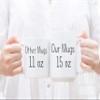 Being My Father-in-Law Is Really The Only Gift You Need Love, Your Favorite - Large 15 oz White Ceramic Coffee Mug Cup (Print on Both Sides) view 2